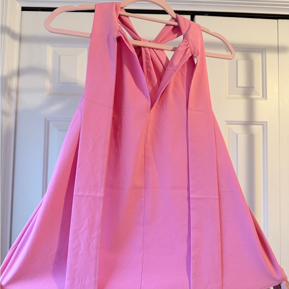 Pink Halter Top